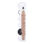 'Love You' Taper Candle | Cream
