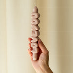 'Love You' Taper Candle | Cream