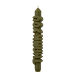 'Thank You' Taper Candle | Olive