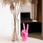 'Peace' Candle | Pink