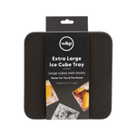 Extra Large Silicone Ice Cube Tray | Charcoal | 4 Cube