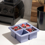 Silicone Cup Cube Freezer Tray | Blue | 4 Cube