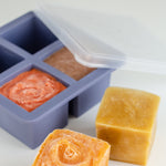 Silicone Cup Cube Freezer Tray | Blue | 4 Cube