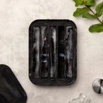 Silicone Water Bottle Ice Tray | Charcoal | 5 Stick