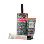 Bird & Yare Use & Reuse Fabric Cracker Gift Set | Hand Cream & Lip Balm