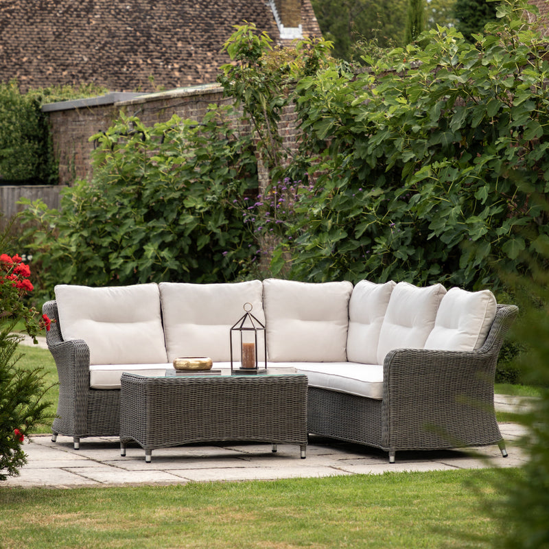 Outdoor Windsor Corner Lounge Set | Black