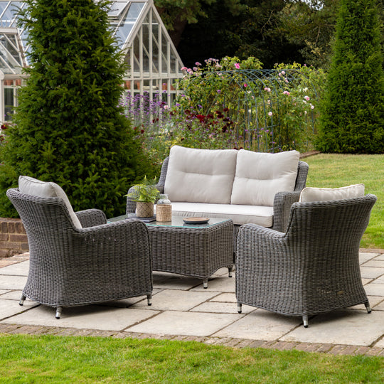 Outdoor Windsor Lounge Set | Black