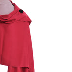 Women's Tasseled Pashmina Scarf | Crimson