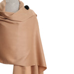 Women's Tasseled Pashmina Scarf | Taupe