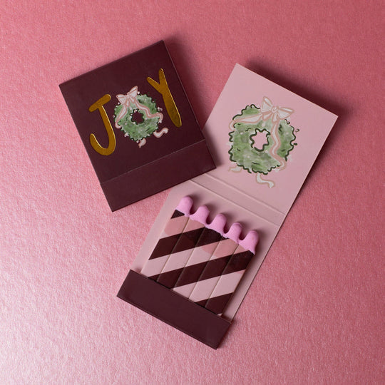 'Joy' Mini Matchbook | Set of 10