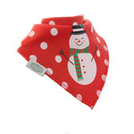 Baby's Christmas Dribble Bibs | Set of 4