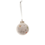 'Baby's First Christmas 2024' Christmas Tree Bauble | Ceramic