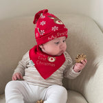 Baby's 'My First Christmas' Reindeer Hat