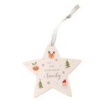 Baby's 'Our First Christmas as a Family' Christmas Tree Decoration | Ceramic