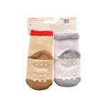 Baby's Reindeer & Penguin Terry Socks | Set of 2 | 0-6 Months