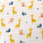 Savanna Animals Muslin Cloths | Set of 3