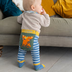 Savanna Tiger Baby Leggings & Socks Set | 0-6 Months