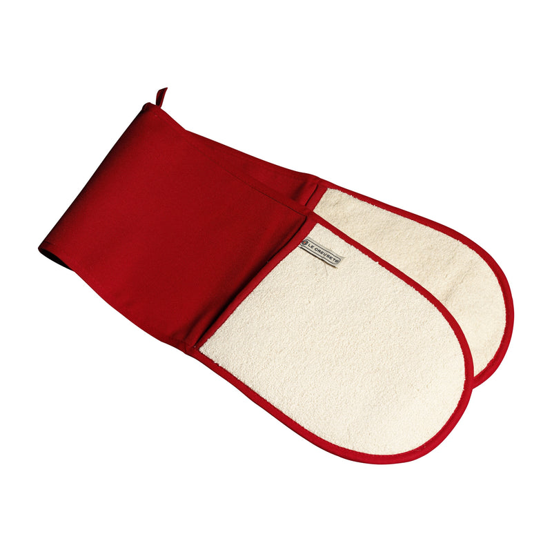 Oven Glove | Double | Cerise