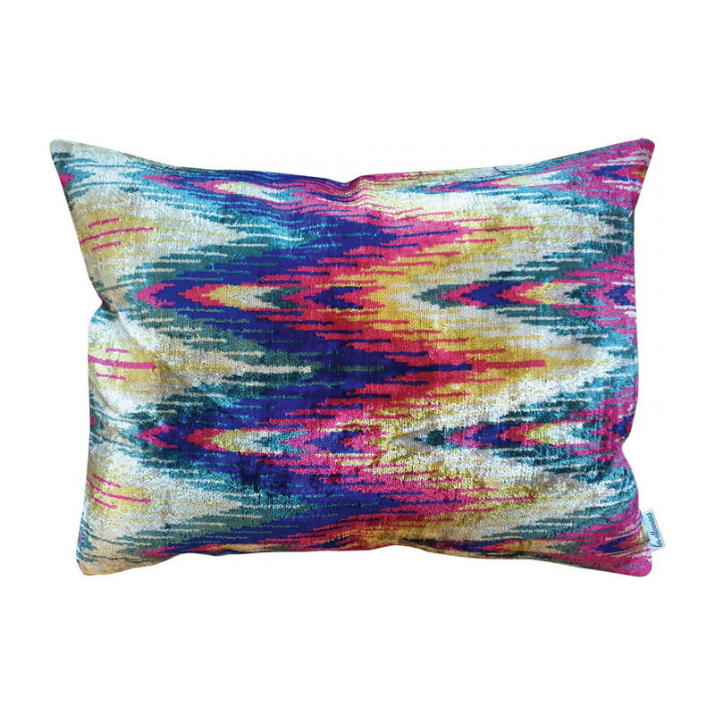 Silk Velvet Cushion | Oil Slick