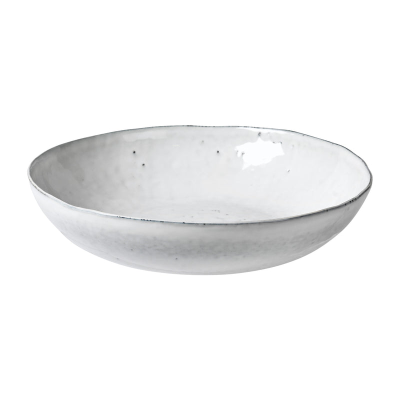 Stoneware Salad Bowl | Nordic Sand