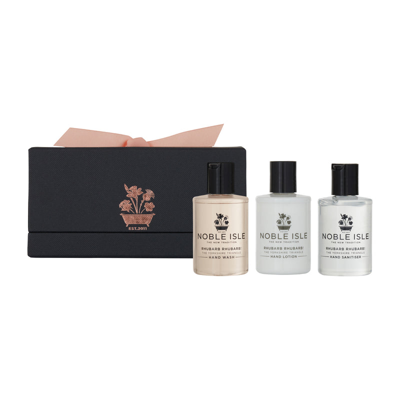 Rhubarb Rhubarb Hand Care Trio