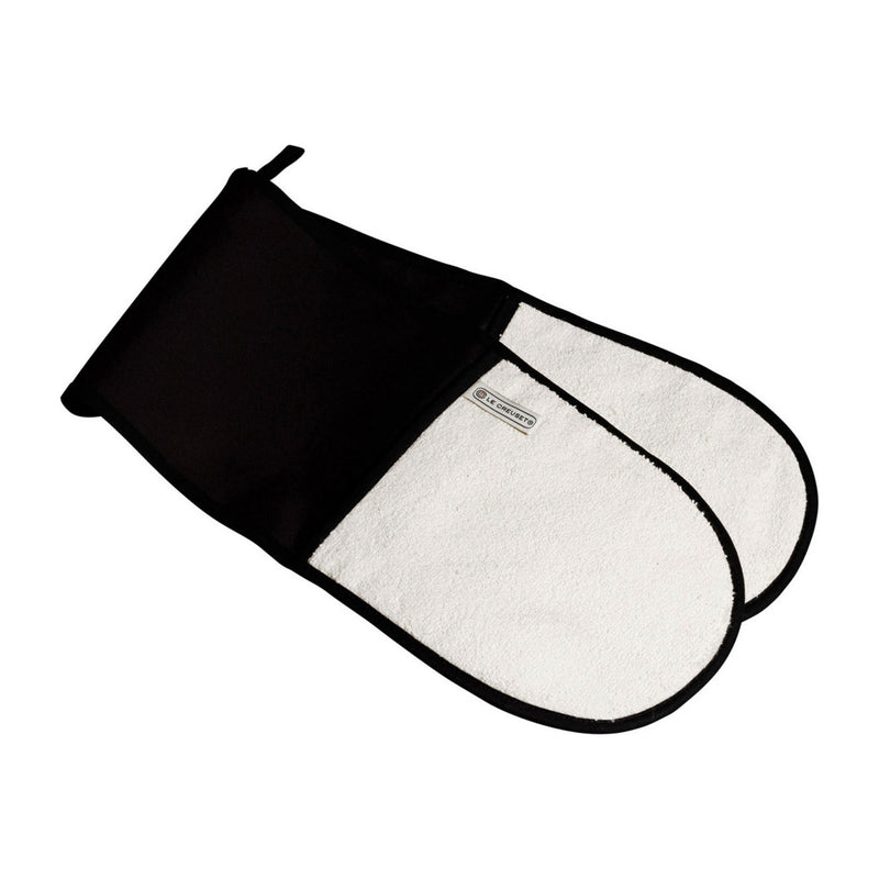 Oven Glove | Double | Black