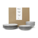 Nordic Sand Stoneware Dinner Set | 12 Piece