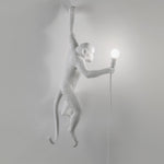 Lamp | Hanging Monkey | White