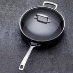 Toughened Saute Pan with Glass Lid | Non-Stick | 26cm