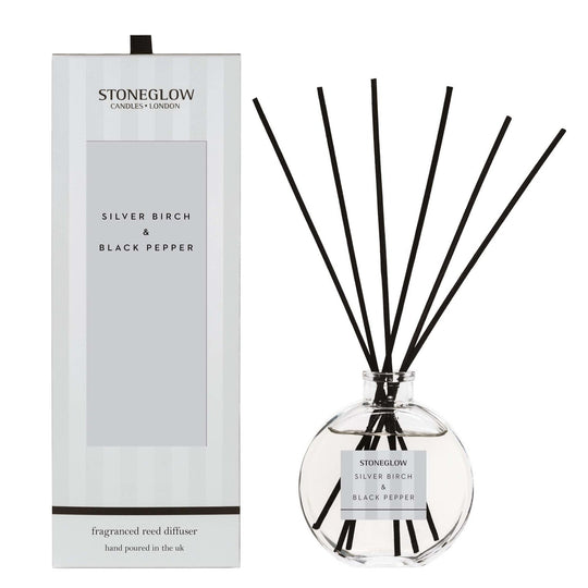 Reed Diffuser | Modern Classics | Silver Birch & Black Pepper | 120ml