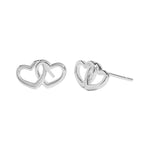 A Little 'Forever Friendship' Earrings | Silver Plated