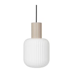 Ceiling Lamp | Lolly | Sand Metal & White Opal