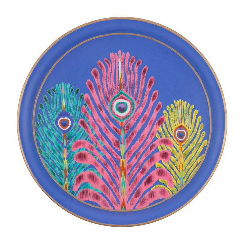 Circular Iron Tray | Matthew Williamson | Peacock