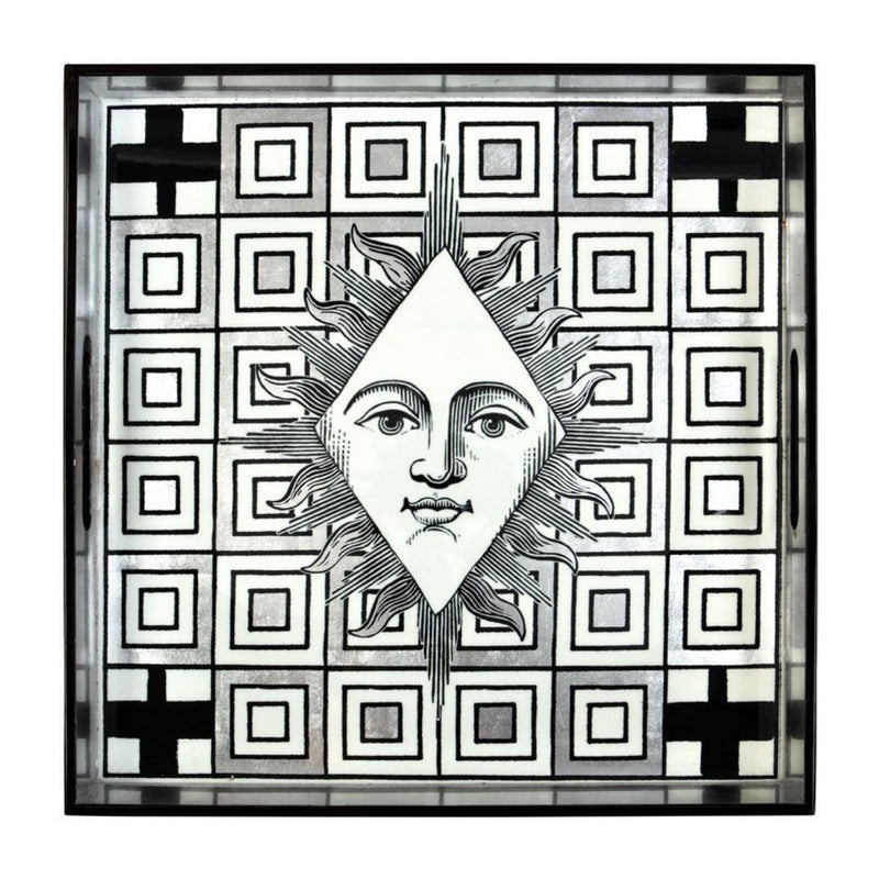 Square Lacquer Tray | Poker Face