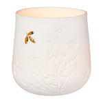 Tealight Holder | Golden Leaf