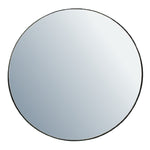 Metal Round Mirror | Danny | Black