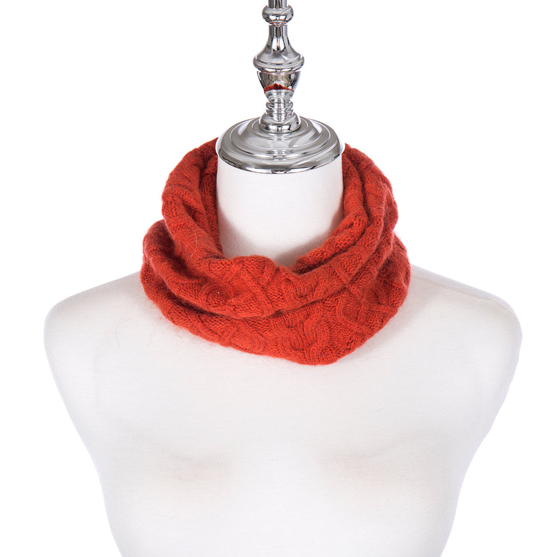 Knitted Snood | Cinnamon