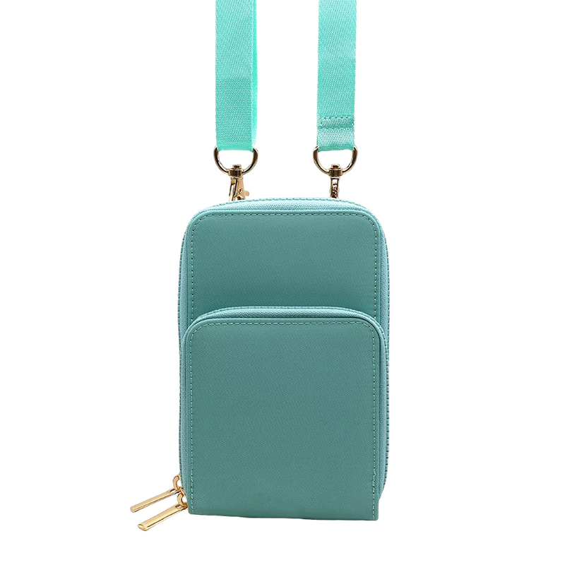 Camera Bag with Removable Strap | Pale Aqua