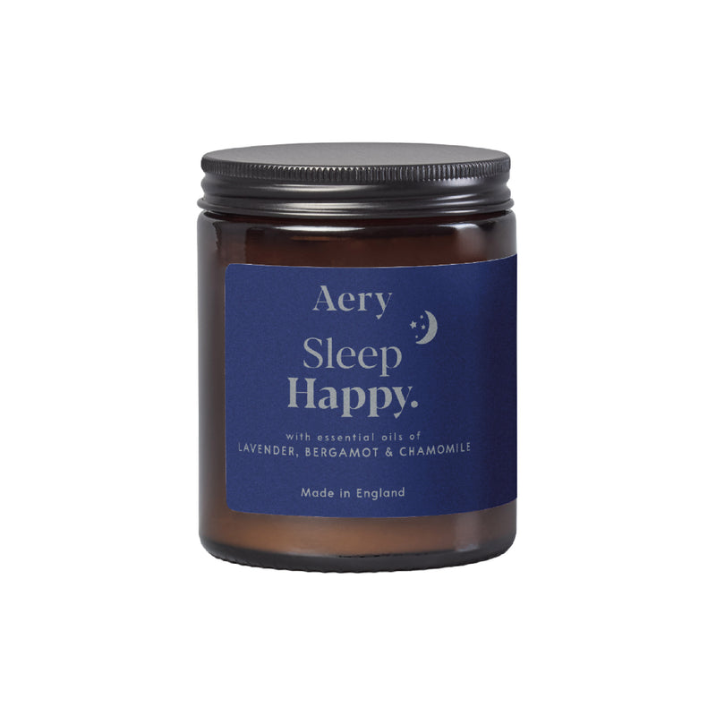 Sleep Happy Scented Jar Candle | Lavender, Bergamot & Chamomile | 140g