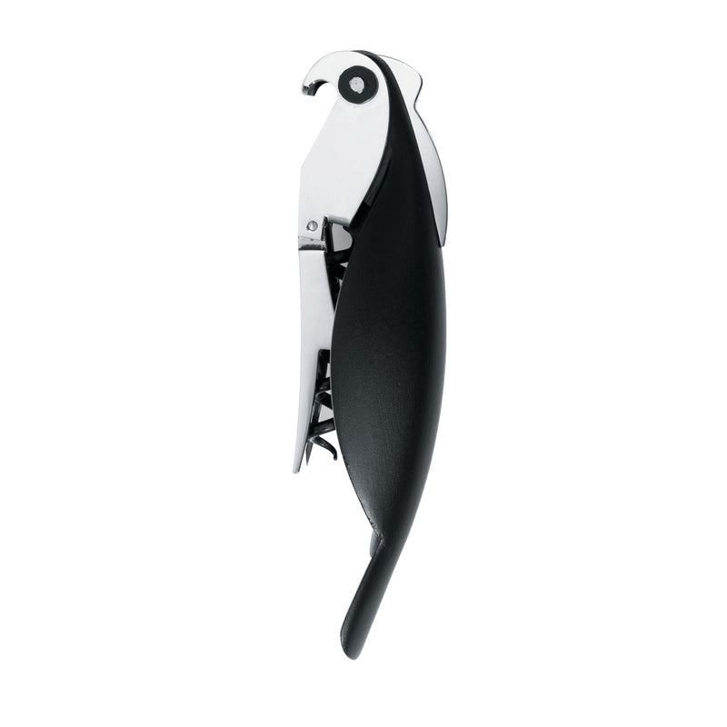 Alessandro Mendini Parrot Sommelier Corkscrew | Black