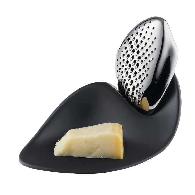 Forma Cheese Grater | Black & Steel