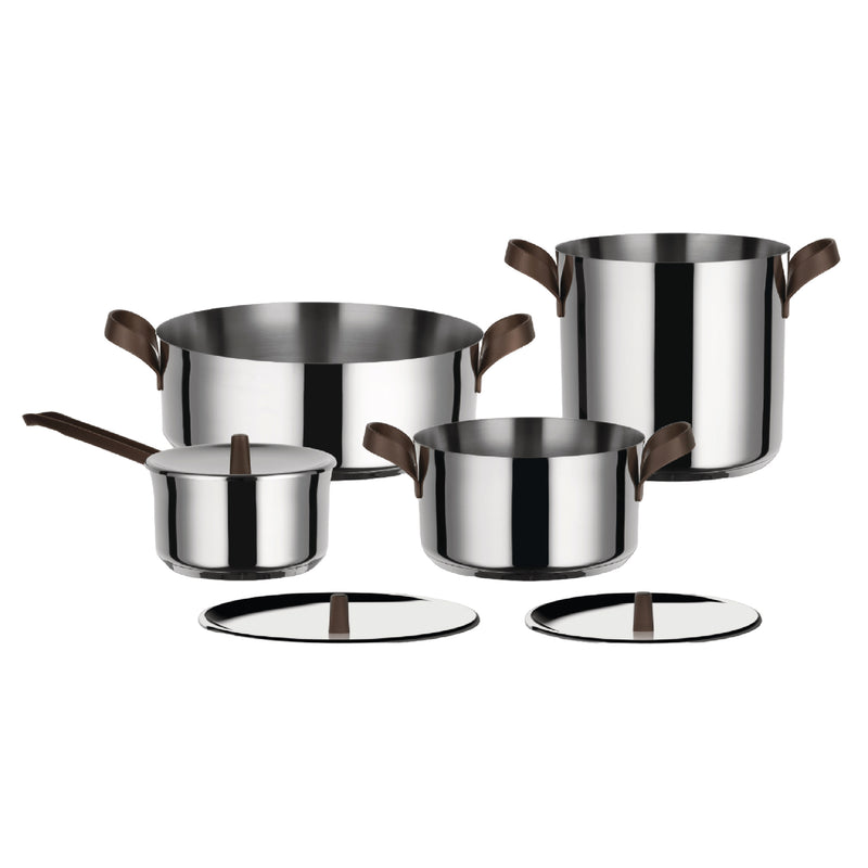 Edo Cookware Set | Stainless Steel | 7 Piece