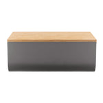 Mattina Bread Bin | Dark Grey