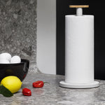 Mattina Kitchen Roll Holder | Warm Grey