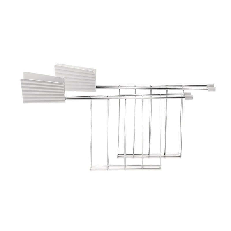 Plissé Toaster Racks | White | Set of 2