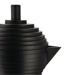 Pulcina Espresso Coffee Maker | 6 Cup | Black