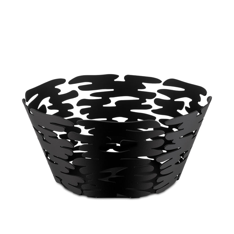 Barket Round Basket | Black | 21cm