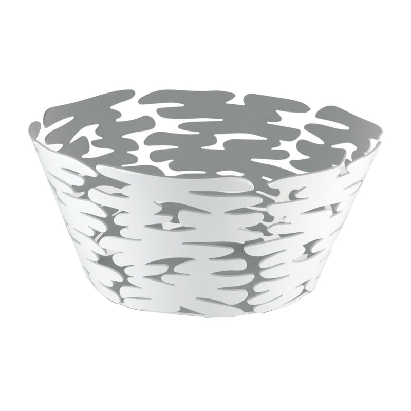 Barket Round Basket | White | 21cm