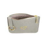 Majoie Heart Cosmetic Pouch | Grey