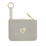 Majoie Heart Cosmetic Pouch | Grey